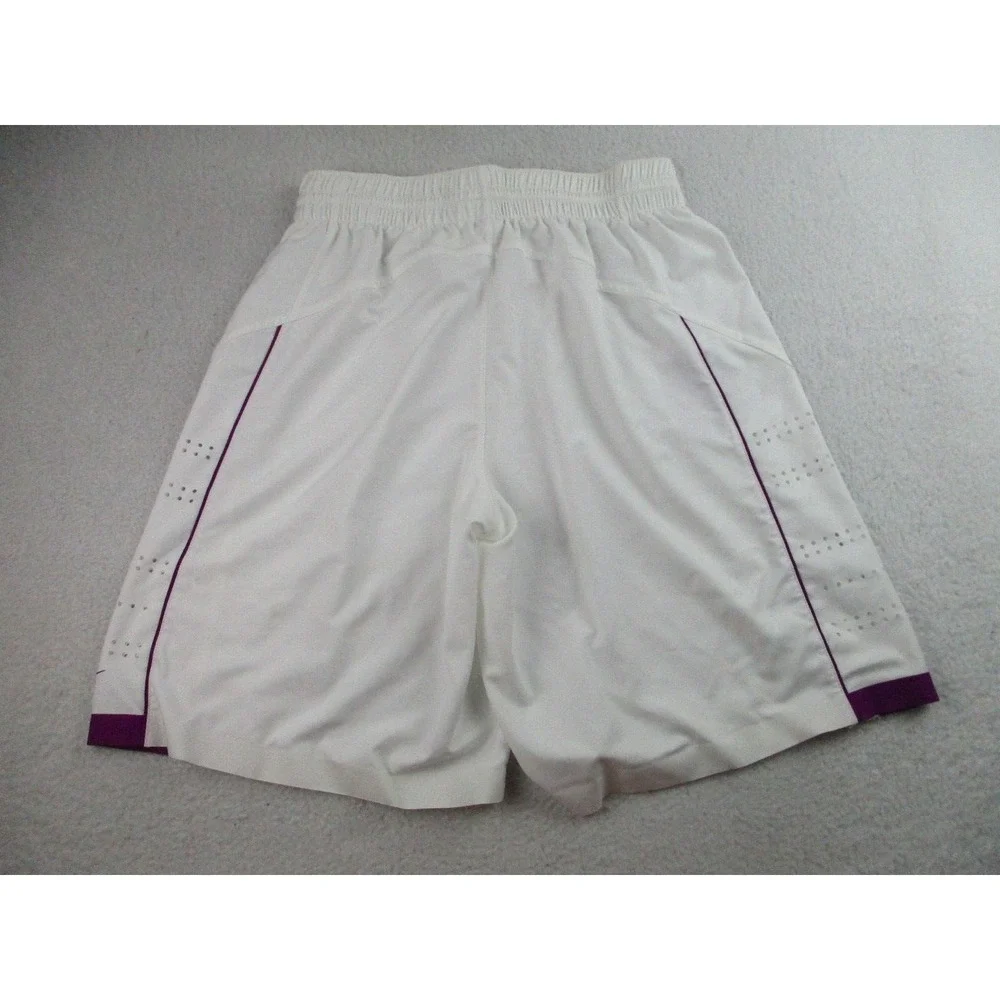 Nike Lebron James Skills Academy Shorts Mens‎ 38 White Akron OH Basketball USA